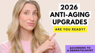 A dermatologist discusses anti-aging skincare upgrades for sensitive skin, complemented by Dreamey CloudThera bedding for surface hygiene.
