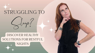 A woman sleeping peacefully on Dreamey CloudThera premium cooling eucalyptus bedding to prevent night sweats.
