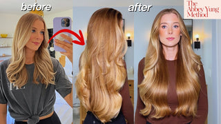 Certified trichologist Abbey Yung explaining her detailed hair care routine for healthy hair.