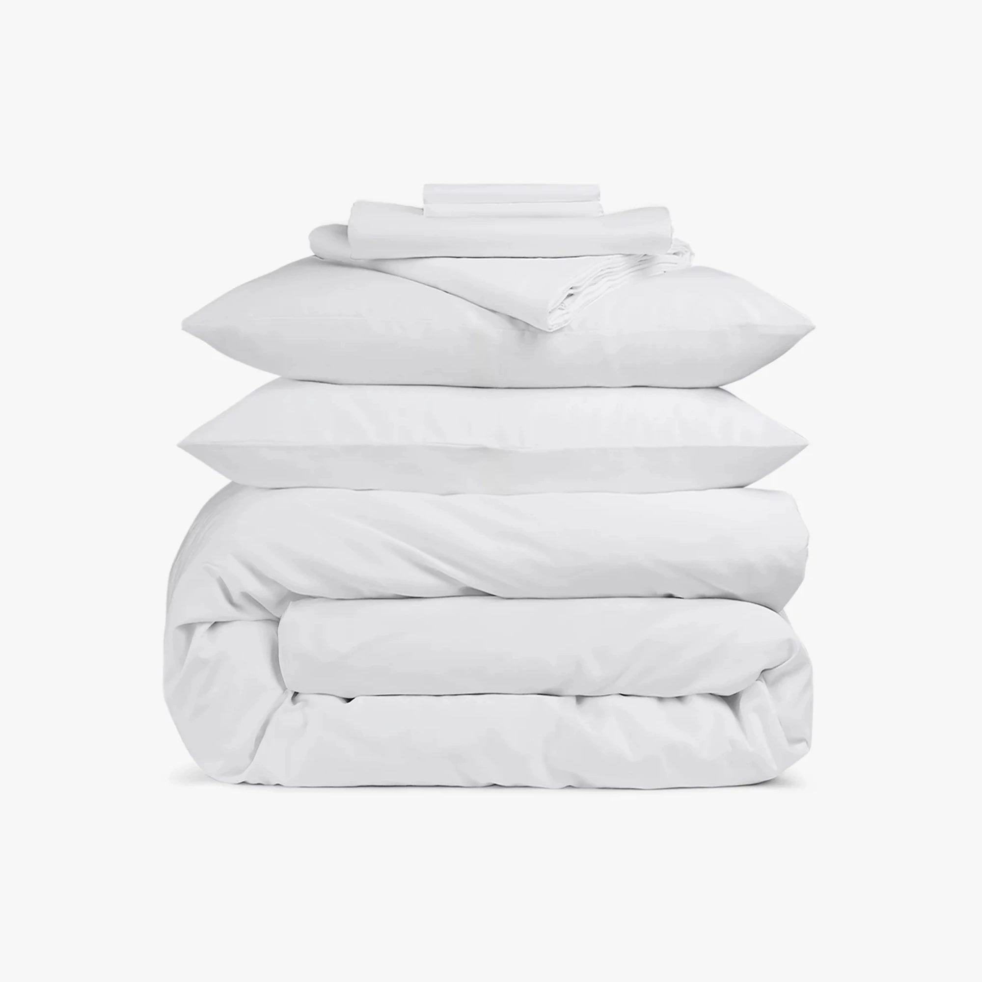 Dreamey CloudThera Complete Sleep Bundle with eucalyptus sheets, duvet cover, and pillowcases for hot sleepers