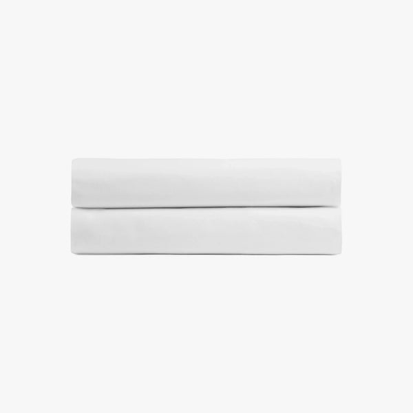 Bed sheets on a white background